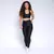 Legging Clássica + Top Jade Compressão Preto