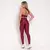 Legging Clássica + Top Vitória Compressão Vinho - comprar online