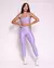 Legging Clássica + Top Cris Compressão Lavanda