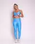 Legging Laço + Top Lívia Compressão Anil