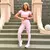 Legging Clássica + Top Gisele Compressão Rosa Cristal