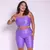 Short Clássico + Top Kelly Compressão Lilac