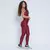 Legging Clássica + Top Ranny Compressão Açaí na internet