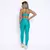 Legging Case + Top Ellen Compressão Turquesa - comprar online