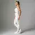 Legging Clássica + Top Bia Compressão Off-White na internet