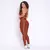Legging Clássica + Top Americano Compressão Capuccino - comprar online
