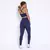 Legging Clássica + Top Carol Suplex Poliamida Azul Marinho - comprar online