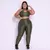 Legging Clássica + Top Luiza Compressão Verde Militar