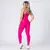 Legging Bolso + Top Alana Bicolor Compressão Pitaya e Verde-Chá - Moda Fitness Direto da Fábrica para Revenda, no Atacado
