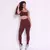 Legging Clássica + Top Sol Suplex Poliamida Chocolate