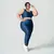 Legging Bolso + Top Bianca Compressão Night Blue