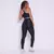 Legging Clássica + Top Americano Compressão Preto - comprar online