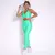 Legging Clássica + Top Marta Compressão Verde Tropical