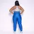 Legging Move + Top Kátia Bicolor Compressão Azul Índigo e Off-White - comprar online