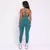 Legging Clássica + Top Juliete Suplex Poliamida Turquesa - comprar online