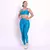 Legging Clássica + Top Aline Compressão Azul Capri
