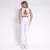 Legging Clássica + Top Liss Jacquard Ondinha Branco - comprar online