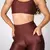 Legging Clássica + Top Aline Compressão Chocolate - Moda Fitness Direto da Fábrica para Revenda, no Atacado