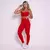 Legging Clássica + Top Sol Suplex Poliamida Rubi