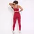 Legging Clássica + Top Lua Suplex Poliamida Cereja - comprar online