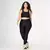 Legging Clássica + Top Cíntia Compressão Preto
