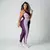 Legging Pulse + Top Meire Bicolor Compressão Mirtilo e Roxo Claro na internet