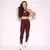 Legging Clássica + Top Luiza Compressão Chocolate
