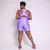 Short Bolso + Top Jéssica Compressão Lilac na internet
