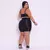 Short Bolso + Top Cris Compressão Preto - comprar online