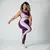 Legging Pulse + Top Meire Bicolor Compressão Mirtilo e Roxo Claro