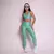 Legging Clássica + Top Luiza Compressão Verde Chá