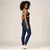 Legging Clássica + Top Julia Bicolor Compressão Azul Marinho e Off-White na internet
