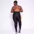 Legging Move + Top Kátia Bicolor Compressão Preto e Cobre - comprar online