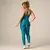 Legging Clássica + Top Wania Compressão Azul Capri - comprar online