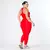 Legging Bolso + Top Alana Bicolor Compressão Rubi e Off-White - comprar online