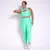 Legging Clássica + Top Anne Compressão Verde Tropical