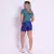 Blusa Dryfit Grid Turquesa na internet