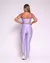 Legging Laço + Top Lívia Compressão Lavanda - Moda Fitness Direto da Fábrica para Revenda, no Atacado
