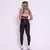 Legging Core + Top Juliana Bicolor Compressão Preto e Silver na internet