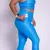 Legging Bolso + Top Clara Compressão Anil - comprar online