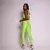 Legging Clássica + Top Andressa Compressão Verde Citrus - comprar online