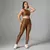 Legging Clássica + Top Geovana Compressão Chocolate