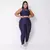 Legging Clássica + Top Valquíria Compressão Azul Brim