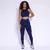 Legging Clássica + Top Serena Jacquard Chevry Night Blue