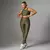 Legging Clássica + Top Geovana Compressão Verde Militar