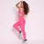 Legging Clássica + Top Iara Compressão Flamingo na internet