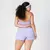 Short Elástico + Top Dri Suplex Poliamida Lilás Candy - comprar online