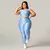Legging Clássica + Top Letícia Bicolor Compressão Azul Candy e Amarelo Candy - comprar online