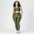 Legging Clássica + Top Liss Compressão Verde Militar - comprar online