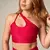 Legging Clássica + Top Wania Compressão Vermelho - Moda Fitness Feminina no Atacado Direto da Fábrica